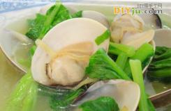 蛤蜊烧芥菜的做法　学烧蛤蜊的美食达人赶快学习
